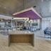 Tru by Hilton Lumberton lobby with bar seating, lounge area and pool table