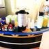 Hotel Maya del Mar, Playa del Carmen breakfast buffet with juice dispensers and coffee urn