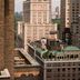 Westhouse Hotel New York city view of Manhattan buildings and rooftop terraces