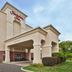 Hampton Inn Pittsburgh Area-Beaver Valley-Ctr Township in Monaca, exterior entrance with covered portico