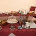 Albergo Michieletto, Montano Lucino: breakfast buffet table with pastries, fruit, yogurt, drinks and covered dish