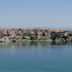 Hotel Antea - By The Sea in Sozopol with sea views over a coastal town and calm blue water.