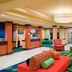 Fairfield Inn & Suites by Marriott Huntingdon Route 22/Raystown Lake lobby with colorful seating and glass entry