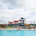 Fun City Resort Hotel in Burlington with outdoor water park, slides, and swimming pool