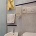 Hotel Concorde Cesenatico bathroom with shower, bidet and wall-mounted toiletries