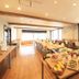 Smile Hotel Kawaguchi breakfast buffet in bright dining room with long tables and large windows