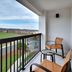 Courtyard by Marriott Johnson City balcony with chairs and wide green landscape view