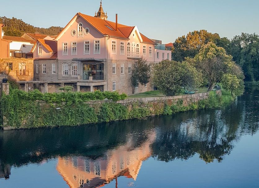 Ribeira Collection Hotel by Piamonte Hotels in Arcos de Valdevez by the river at sunset