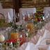 Przylądek Daglezja nad Jeziorem Kórnickim dining table set with fruit, drinks, and folded napkins in Kórnik