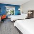 Holiday Inn Express & Suites Chicago West-O'hare Arpt Area By IHG room with two beds and window view in Hillside
