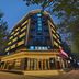 Hanting (Harbin Convention and Exhibition Center Hengshan Road Branch) hotel exterior in Harbin at dusk