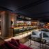 The Westin Miyako Kyoto bar lounge in Kyoto with long counter seating and plush armchairs