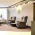 Flair Hotel Nieder in Bestwig lounge with armchairs, sofa and large window