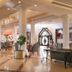 Charmillion Club Resort in Sharm el-Sheikh lobby with marble floors, columns, chandeliers and seating