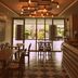 Oakwood Residence Kapil Hyderabad dining area with patterned tile floor and garden view