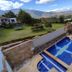 Casa de Campo Hotel & Spa in Villa de Leyva with outdoor pool, patio, and mountain views