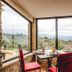 Le Palais d'Aglaé, Hôtel de Charme in Gordes with corner dining area and panoramic countryside views