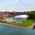 Lincolnshire Marriott Resort in Lincolnshire with lakeside terrace, outdoor pool and event pavilion