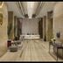 Hotel Grandhika Iskandarsyah Jakarta lobby with high ceilings, marble floors and reception desk