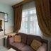 Best Life Apart Hotel in Alanya: guest room with sofa, TV, vanity and curtained window