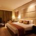 The Gateway Hotel Beach Road, Visakhapatnam guest room with king bed, desk, and warm lighting
