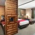 Great Wolf Lodge Boston Fitchburg MA room with bunk bed nook and king bed