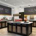 Hampton Inn & Suites El Paso-East breakfast area with buffet counters and waffle station