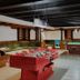 Hotel Grèvol Spa in Llanars lounge with foosball table and billiards tables