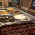 The Sarigerme Inn in Sarigerme buffet with grilled meat, rice, fries and vegetables