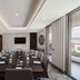Four Points by Sheraton Izmir meeting room with long conference table and balcony view of Izmir