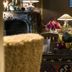 B&B The Verhaegen, Ghent: elegant lounge with ornate fireplace, lamps and floral centerpiece