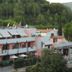 Hotel Mistral in Campo nell'Elba with pink balconies and hillside setting
