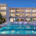 Iraph Sui, A Luxury Collection Hotel, Miyako Okinawa in Miyakojima with illuminated outdoor pool and lounge chairs