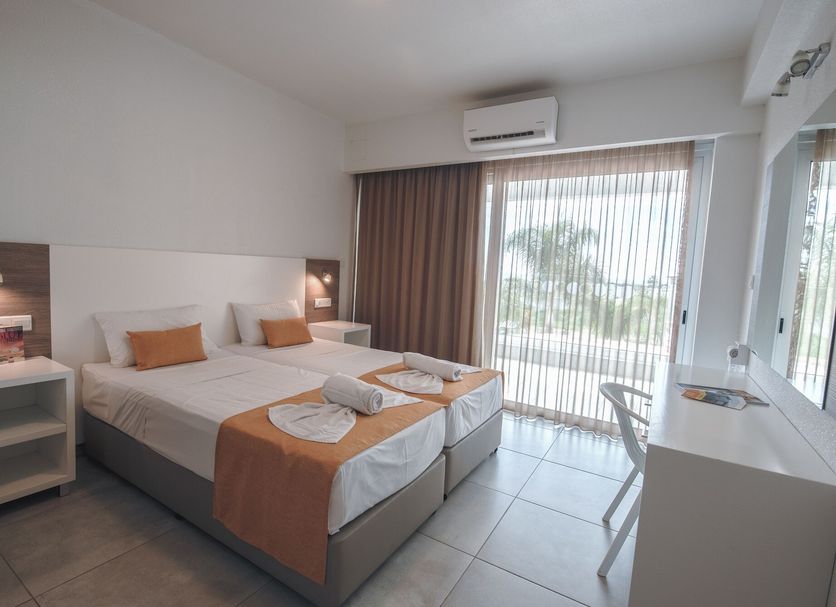 La Casa Di Napa Apartments Ayia Napa room with twin beds and balcony view