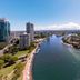 Vibe Hotel Gold Coast in Surfers Paradise with river and city skyline views