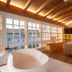 Hotel Plaza Obradoiro by Bossh! Hotels room in Santiago de Compostela with freestanding tub and city views
