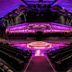 Lincolnshire Marriott Resort event theater with purple-lit stage and rows of seating