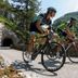 Hotel-Restaurant Stefanihof, Fuschl am See: cyclists riding on a mountain road by a tunnel and forest