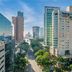 Grand Fiesta Americana Guadalajara Country Club skyline view over Guadalajara city street