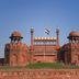 Hotel Shipra International, New Delhi: view of the Red Fort with Indian flag under blue sky