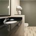 Fairfield Inn & Suites by Marriott Tampa Westshore/Airport bathroom with vanity, toilet and glass shower