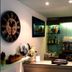 Hotel Mistral in Campo nell'Elba bar area with shelves of bottles, espresso machine and counter