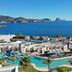 7Pines Resort Ibiza in Sant Josep de sa Talaia with infinity pools overlooking the sea and distant islands