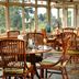 Best Western Sysonby Knoll Hotel dining room with large windows and garden views in Melton Mowbray