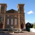 Kapunda Tourist Park in Tanunda, stone heritage-style building with twin towers and front steps