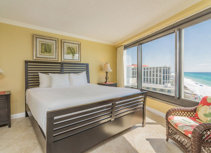 Sandestin Golf and Beach Resort room with ocean view and large windows in Destin