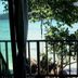 Lipe Sunset Beach Resort in Ko Lipe with shaded balcony view of turquoise sea and beach