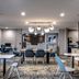 TownePlace Suites by Marriott Savannah Airport lobby with work tables, seating and coffee station in Savannah