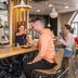 Ibis Nantes Centre Tour Bretagne bar with guests seated and staff serving drinks in Nantes