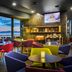 Boutique & Design Hotel Navis, Opatija: colorful lounge bar with sea-view terrace and sunset views